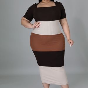 Mixed signals dress